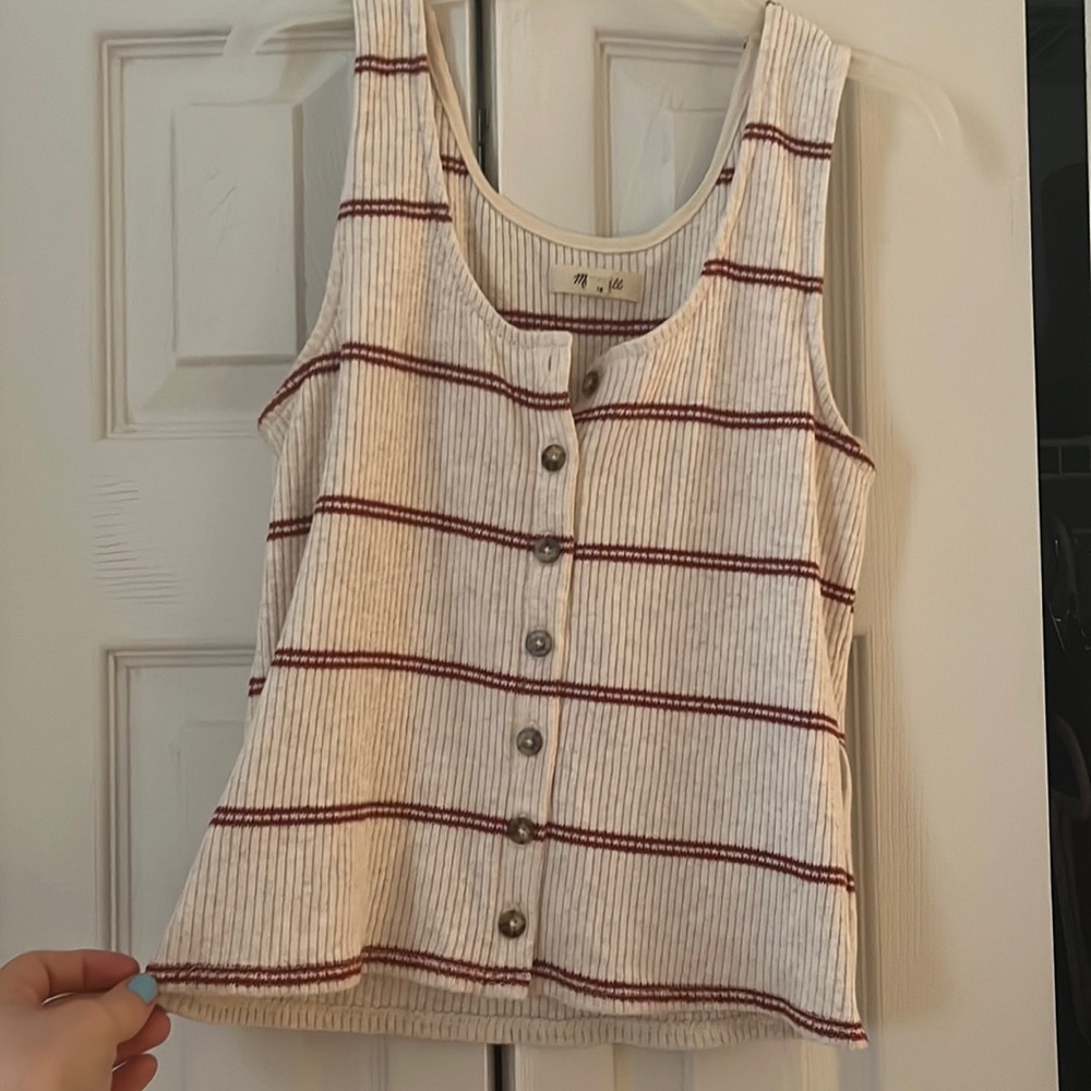 Madewell stripe tank